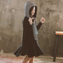 Load image into Gallery viewer, School Kids Dresses For Girls With Long Sleeves Spring Autumn 2020 Baby Girl Party Dress Teenager Children Dress Fashion Clothes